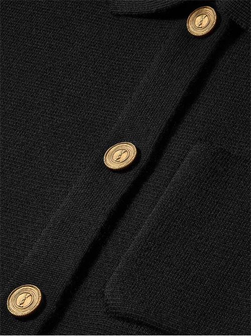 Cardigan polo SAINT LAURENT | A0044ZY76TR1000